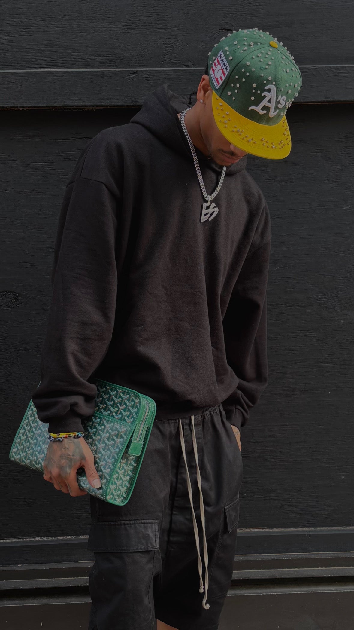 Oakland Rhinestone Snapback Hat