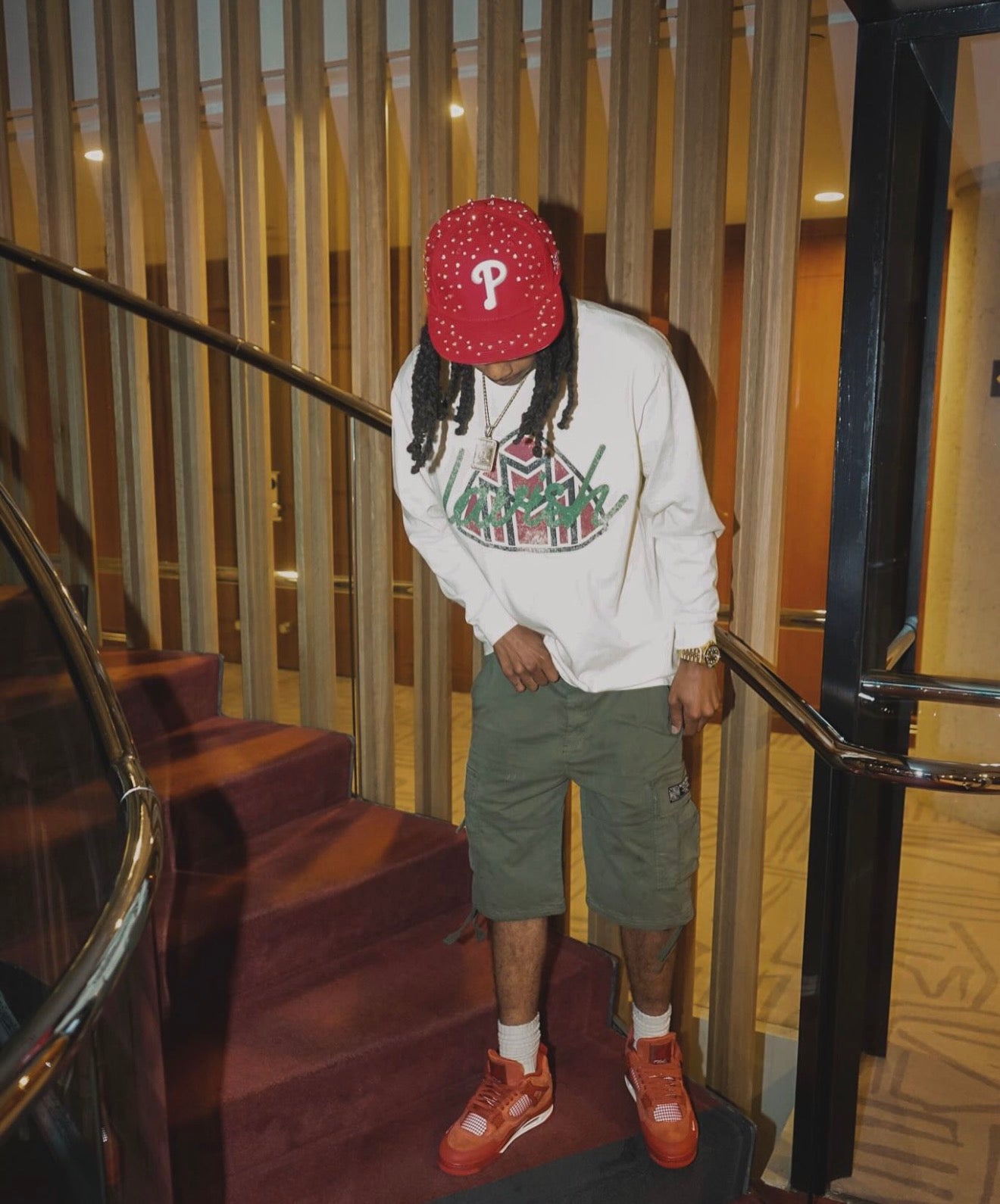 Philadelphia Rhinestone Snapback Hat